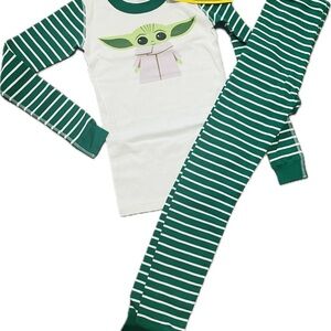 HANNA ANDERSSON 140 Baby Yoda Pajamas